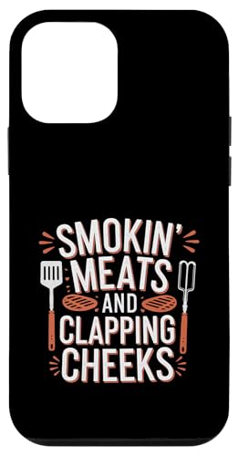 Smokin' Meats And Clapping Cheeks Grill ---- Hülle für iPhone 12 mini von BBQ Grill Picknick Humor