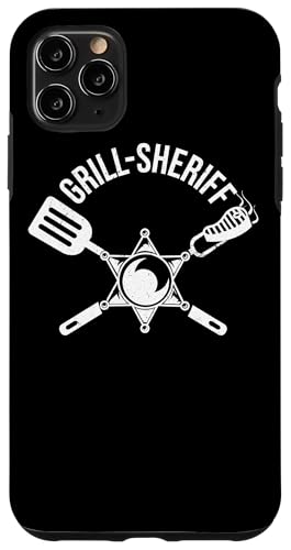 BBQ Barbecue Grill-Sheriff Smoker-Grills Griller grillen Hülle für iPhone 11 Pro Max BBQ Barbecue Grill-Sheriff Smoker-Grills Griller grillen Hülle für iPhone 11 Pro Max von BBQ-Grill Restaurant Zubehör Geschenke Shirts