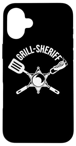 BBQ Barbecue Grill-Sheriff Smoker-Grills Griller grillen Hülle für iPhone 16 Plus BBQ Barbecue Grill-Sheriff Smoker-Grills Griller grillen Hülle für iPhone 16 Plus von BBQ-Grill Restaurant Zubehör Geschenke Shirts