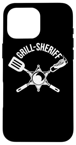 BBQ Barbecue Grill-Sheriff Smoker-Grills Griller grillen Hülle für iPhone 16 Pro Max BBQ Barbecue Grill-Sheriff Smoker-Grills Griller grillen Hülle für iPhone 16 Pro Max von BBQ-Grill Restaurant Zubehör Geschenke Shirts