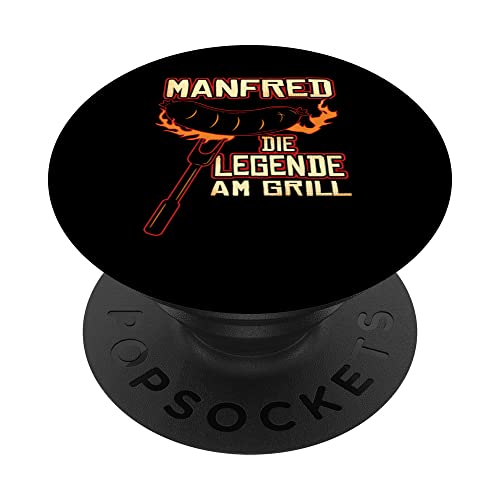 Grillen Manfred Die Legende Am Grill PopSockets mit austauschbarem PopGrip Grillen Manfred Die Legende Am Grill PopSockets mit austauschbarem PopGrip von BBQ Grillparty Geschenke