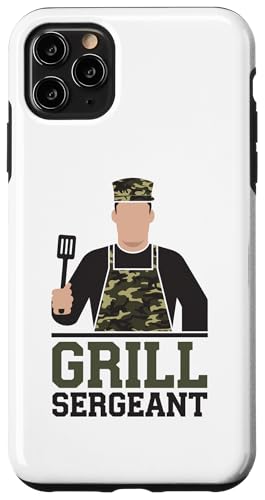 Grill Sergeant Camo BBQ Pun Backyard Kings Vatertag Hülle für iPhone 11 Pro Max Grill Sergeant Camo BBQ Pun Backyard Kings Vatertag Hülle für iPhone 11 Pro Max von BBQ Humor Patrol for Backyard Grill Commanders