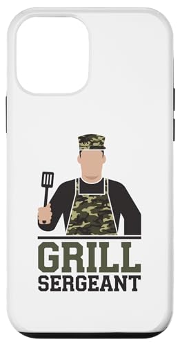 Grill Sergeant Camo BBQ Pun Backyard Kings Vatertag Hülle für iPhone 12 mini Grill Sergeant Camo BBQ Pun Backyard Kings Vatertag Hülle für iPhone 12 mini von BBQ Humor Patrol for Backyard Grill Commanders