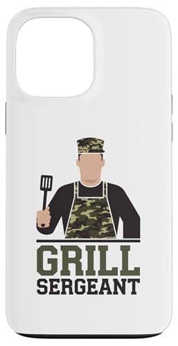 Grill Sergeant Camo BBQ Pun Backyard Kings Vatertag Hülle für iPhone 13 Pro Max Grill Sergeant Camo BBQ Pun Backyard Kings Vatertag Hülle für iPhone 13 Pro Max von BBQ Humor Patrol for Backyard Grill Commanders