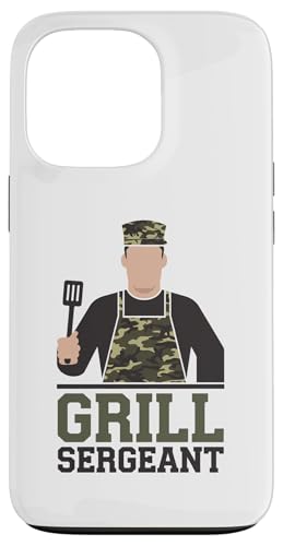 Grill Sergeant Camo BBQ Pun Backyard Kings Vatertag Hülle für iPhone 13 Pro Grill Sergeant Camo BBQ Pun Backyard Kings Vatertag Hülle für iPhone 13 Pro von BBQ Humor Patrol for Backyard Grill Commanders