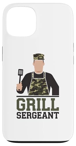 Grill Sergeant Camo BBQ Pun Backyard Kings Vatertag Hülle für iPhone 13 Grill Sergeant Camo BBQ Pun Backyard Kings Vatertag Hülle für iPhone 13 von BBQ Humor Patrol for Backyard Grill Commanders