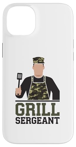 Grill Sergeant Camo BBQ Pun Backyard Kings Vatertag Hülle für iPhone 14 Plus Grill Sergeant Camo BBQ Pun Backyard Kings Vatertag Hülle für iPhone 14 Plus von BBQ Humor Patrol for Backyard Grill Commanders