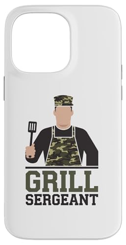 Grill Sergeant Camo BBQ Pun Backyard Kings Vatertag Hülle für iPhone 14 Pro Max Grill Sergeant Camo BBQ Pun Backyard Kings Vatertag Hülle für iPhone 14 Pro Max von BBQ Humor Patrol for Backyard Grill Commanders