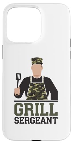 Grill Sergeant Camo BBQ Pun Backyard Kings Vatertag Hülle für iPhone 15 Pro Max Grill Sergeant Camo BBQ Pun Backyard Kings Vatertag Hülle für iPhone 15 Pro Max von BBQ Humor Patrol for Backyard Grill Commanders