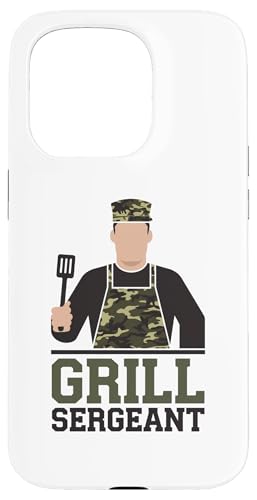 Grill Sergeant Camo BBQ Pun Backyard Kings Vatertag Hülle für iPhone 15 Pro Grill Sergeant Camo BBQ Pun Backyard Kings Vatertag Hülle für iPhone 15 Pro von BBQ Humor Patrol for Backyard Grill Commanders