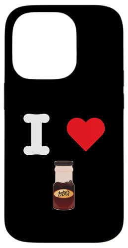 I Love BBQ Sauce Barbecue Gewürz Marinade Grillfleisch Hülle für iPhone 14 Pro I Love BBQ Sauce Barbecue Gewürz Marinade Grillfleisch Hülle für iPhone 14 Pro von BBQ Sauce Lovers Goods