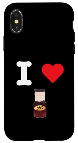 I Love BBQ Sauce Barbecue Gewürz Marinade Grillfleisch Hülle für iPhone X/XS I Love BBQ Sauce Barbecue Gewürz Marinade Grillfleisch Hülle für iPhone X/XS von BBQ Sauce Lovers Goods