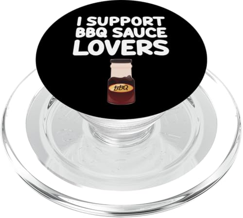 I Support BBQ Soßenliebhaber Barbecue Gewürze Marinade Grill PopSockets PopGrip für MagSafe I Support BBQ Soßenliebhaber Barbecue Gewürze Marinade Grill PopSockets PopGrip für MagSafe von BBQ Sauce Lovers Goods