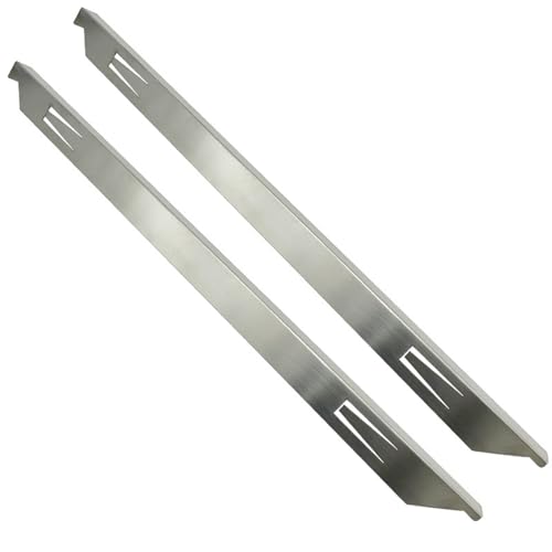 2 Stück Herdspaltabdeckung, 58,4 cm, Ofenspaltfüller für Küche zwischen Herdkante, Edelstahl-Lückenfüller, dichtet verschüttete Flüssigkeiten im Ofen seitliche Lückenfüller für Küchenarbeitsplatte 2 Stück Herdspaltabdeckung, 58,4 cm, Ofenspaltfüller für Küche zwischen Herdkante, Edelstahl-Lückenfüller, dichtet verschüttete Flüssigkeiten im Ofen seitliche Lückenfüller für Küchenarbeitsplatte von BBTISG