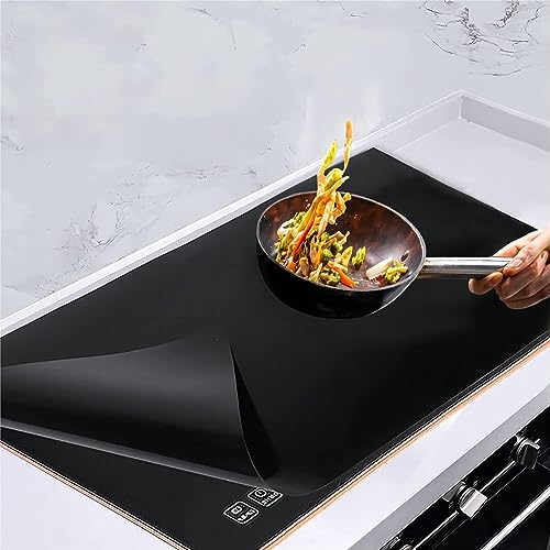 BBTISG Schutzmatte für Induktionsherd, 54 x 90cm hitzebeständig rutschfest Induktionskochfeld Schutzmatte für Elektroherd Brenner kratzfest Glasplatte BBTISG Schutzmatte für Induktionsherd, 54 x 90cm hitzebeständig rutschfest Induktionskochfeld Schutzmatte für Elektroherd Brenner kratzfest Glasplatte von BBTISG