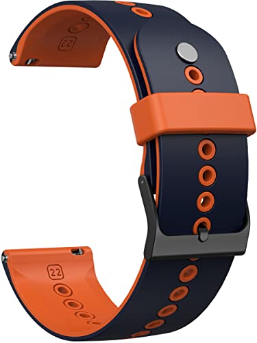 BBZ 22MM armband quickfit Kompatibel mit SUUNTO 9 PEAK PRO，URBAN 4,URBAN 5,URBAN 6,ATHLETIC 1,ATHLETIC 2,ATHLETIC 3 von BBZ