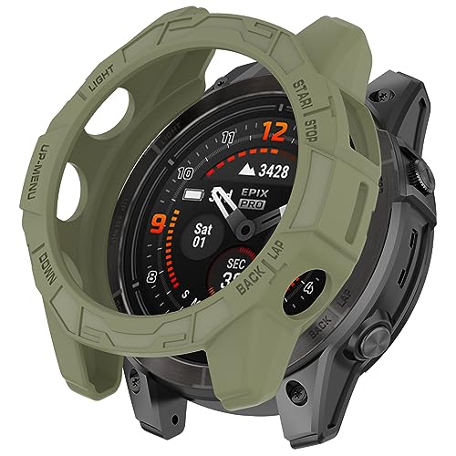 BBZ Cover Kompatibel mit Garmin fenix 7 pro Hülle,Schutzhülle Silikon Ultradünne Kratzfest Transparent TPU Case Abdeckung Cover Tasche Kompatibel mit Garmin fenix 7 pro BBZ Cover Kompatibel mit Garmin fenix 7 pro Hülle,Schutzhülle Silikon Ultradünne Kratzfest Transparent TPU Case Abdeckung Cover Tasche Kompatibel mit Garmin fenix 7 pro von BBZ