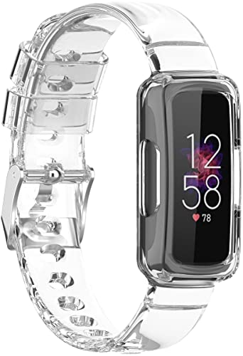 BBZ Inspire 3 Armband,Transparent Ersatz Soft Silikon Sport Bands Armband Kompatibel mit Fitbit Inspire 3 Activity Tracker BBZ Inspire 3 Armband,Transparent Ersatz Soft Silikon Sport Bands Armband Kompatibel mit Fitbit Inspire 3 Activity Tracker von BBZ