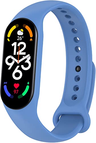 BBZ Mi Band 7 Armband,Silikon-Ersatzarmband Armband Handschlaufe kompatibel mit Xiaomi Band 7 BBZ Mi Band 7 Armband,Silikon-Ersatzarmband Armband Handschlaufe kompatibel mit Xiaomi Band 7 von BBZ