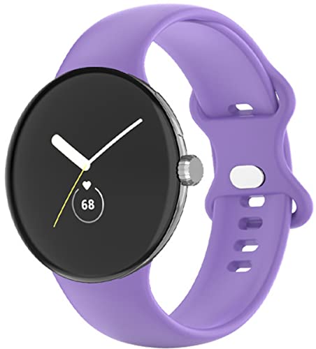 BBZ Pixel Watch 2 Armband, Weiche Silikon Replacement Watch Strap Uhrenarmband Sport Armbänder Kompatibel mit Google Pixel Watch BBZ Pixel Watch 2 Armband, Weiche Silikon Replacement Watch Strap Uhrenarmband Sport Armbänder Kompatibel mit Google Pixel Watch von BBZ