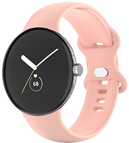 BBZ Pixel Watch 2 Armband, Weiche Silikon Replacement Watch Strap Uhrenarmband Sport Armbänder Kompatibel mit Google Pixel Watch BBZ Pixel Watch 2 Armband, Weiche Silikon Replacement Watch Strap Uhrenarmband Sport Armbänder Kompatibel mit Google Pixel Watch von BBZ