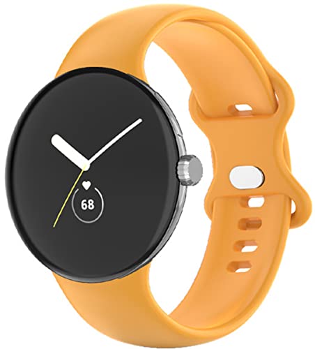 BBZ Pixel Watch 2 Armband, Weiche Silikon Replacement Watch Strap Uhrenarmband Sport Armbänder Kompatibel mit Google Pixel Watch BBZ Pixel Watch 2 Armband, Weiche Silikon Replacement Watch Strap Uhrenarmband Sport Armbänder Kompatibel mit Google Pixel Watch von BBZ