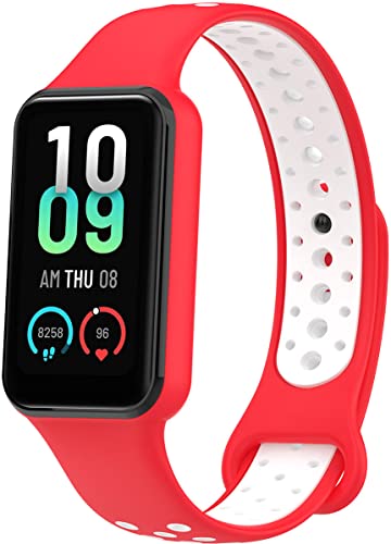 BBZ Sport Wasserdichtes weiches Silikonband Kompatibel mit Amazfit Band 7 Armband BBZ Sport Wasserdichtes weiches Silikonband Kompatibel mit Amazfit Band 7 Armband von BBZ