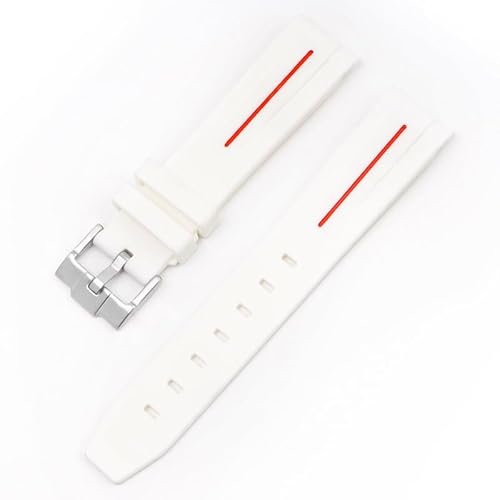 BBZ Weiches Gummiband Neues Silikon-Uhrenarmband Kompatibel mit Omega X Swatch Moon Watches Men Women 20mm Curved End Rubber Wrist Band BBZ Weiches Gummiband Neues Silikon-Uhrenarmband Kompatibel mit Omega X Swatch Moon Watches Men Women 20mm Curved End Rubber Wrist Band von BBZ