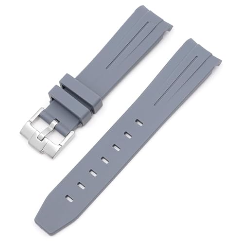 BBZ Weiches Gummiband Neues Silikon-Uhrenarmband Kompatibel mit Omega X Swatch Moon Watches Men Women 20mm Curved End Rubber Wrist Band BBZ Weiches Gummiband Neues Silikon-Uhrenarmband Kompatibel mit Omega X Swatch Moon Watches Men Women 20mm Curved End Rubber Wrist Band von BBZ
