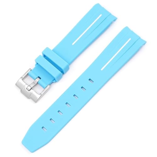 BBZ Weiches Gummiband Neues Silikon-Uhrenarmband Kompatibel mit Omega X Swatch Moon Watches Men Women 20mm Curved End Rubber Wrist Band BBZ Weiches Gummiband Neues Silikon-Uhrenarmband Kompatibel mit Omega X Swatch Moon Watches Men Women 20mm Curved End Rubber Wrist Band von BBZ