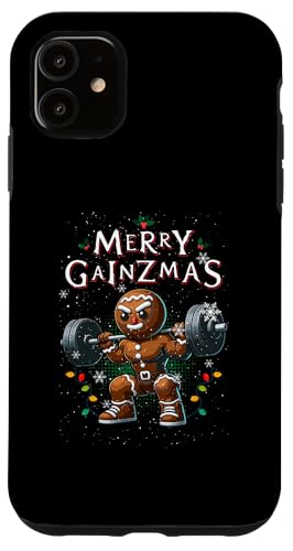 Hülle für iPhone 11 Merry Gainzmas Bodybuilder Lebkuchenmann Gym Fit Weihnachten Hülle für iPhone 11 Merry Gainzmas Bodybuilder Lebkuchenmann Gym Fit Weihnachten von BCC Santa's Christmas Shirts & Weihnachtsgeschenke