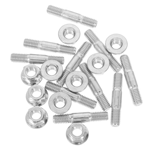 BCOATH 1 Set Kettensägen-wartungsset, Doppelseitige Bolzenschrauben Und Muttern, Universelle Kettensägen-stangenmuttern Und -bolzen Zur Kettenstabilisierung BCOATH 1 Set Kettensägen-wartungsset, Doppelseitige Bolzenschrauben Und Muttern, Universelle Kettensägen-stangenmuttern Und -bolzen Zur Kettenstabilisierung von BCOATH