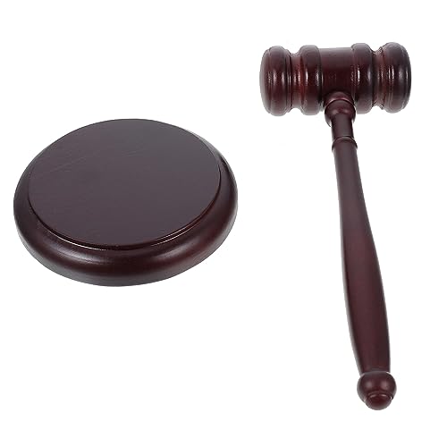 BCOATH 1Satz Richterhammer Sockel Robuster Holzhammer für Rollenspiele Gerichtssaal Requisiten und Kreative Kinderaktivitäten Langlebig und Sicher für Unvergessliche BCOATH 1Satz Richterhammer Sockel Robuster Holzhammer für Rollenspiele Gerichtssaal Requisiten und Kreative Kinderaktivitäten Langlebig und Sicher für Unvergessliche von BCOATH