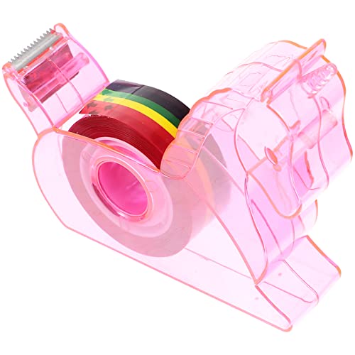 BCOATH 1Satz Tragbarer Klebebandspender Süßer Bandhalter Einhorn Design Für Schreibtisch Multifunktionaler Tape Cutter Für Bürobedarf Und Kreative Projekte von BCOATH
