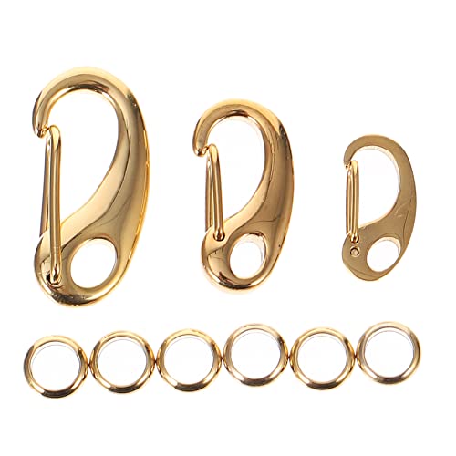 BCOATH 3stücke Edelstahl Haustier Tag Clip Schnelle Clips Mit Schlüsselringen Für Hundehalsbänder Katzenhalsbänder Und Schlüsselanhänger Leicht Und Langlebig BCOATH 3stücke Edelstahl Haustier Tag Clip Schnelle Clips Mit Schlüsselringen Für Hundehalsbänder Katzenhalsbänder Und Schlüsselanhänger Leicht Und Langlebig von BCOATH