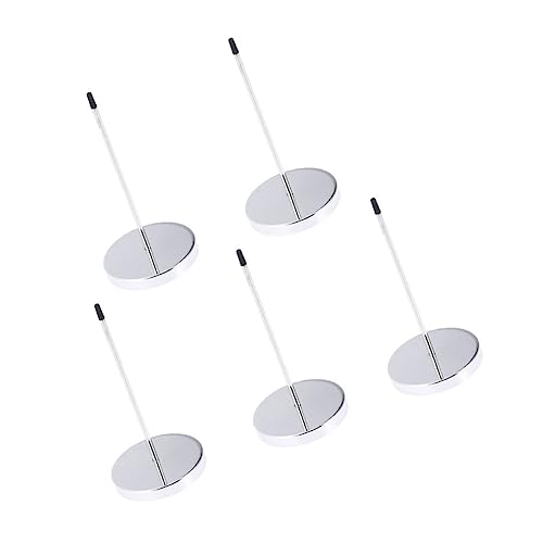 BCOATH 5Stücke Silberne Rechnungs und Quittungshalter mit Spike Stick Zubehör für Restaurant und Bar Stabil und Langlebig Schützt Ihre Unterlagen BCOATH 5Stücke Silberne Rechnungs und Quittungshalter mit Spike Stick Zubehör für Restaurant und Bar Stabil und Langlebig Schützt Ihre Unterlagen von BCOATH