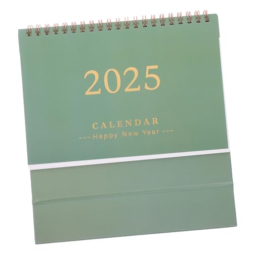 BCOATH Mini Schreibtischkalender Feng Shui Kalender Dekorativer Tischkalender Mit Metallbindung Für Büro Und Zuhause Für Und Studenten von BCOATH