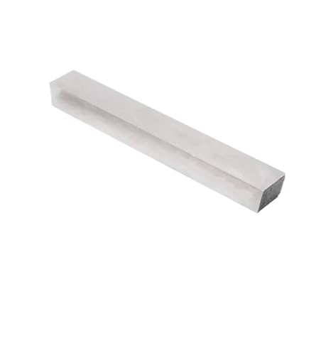 1 Stück Aluminium-Flachstangen-Metallplatte, 10 mm, 12 mm, 15 mm, 16 mm, 18 mm dick (Color : Length 100mm 1pc, Size : 10x15mm) von BCOMFY