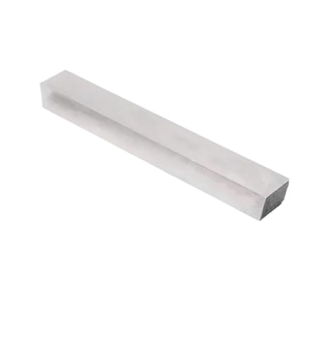 1 Stück Aluminium-Flachstangen-Metallplatte, 10 mm, 12 mm, 15 mm, 16 mm, 18 mm dick (Color : Length 500mm 1pc, Size : 10x50mm) von BCOMFY