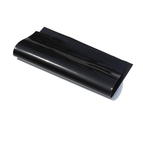 1 mm/2 mm rote/schwarze Silikonkautschukplatte, 250 x 250 mm, schwarze Silikonplatte, Gummi matt, Silikonfolie for Hitzebeständigkeit (Color : Black, Size : 1.5mm) von BCOMFY