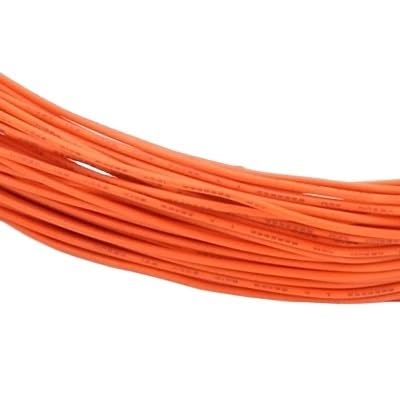 5M UL1007 PVC-Kabelleitung aus verzinntem Kupfer mit einem Kern, 14/16/18/20/22/24/26 AWG, Schwarz/Weiß/Rot/Gelb/Grün/Blau/Orange (Color : Orange, Size : 18AWG) von BCOMFY