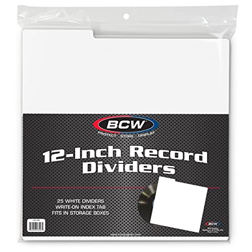 BCW 25CT 30cm RECORD DIVIDERS - WHITE BCW 25CT 30cm RECORD DIVIDERS - WHITE von BCW