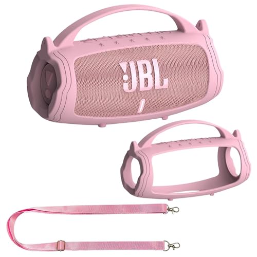 BCWEGION Silikon-Schutzhülle,Tragetasche für JBL Charge 4/Charge 5 tragbaren Bluetooth-Lautsprecher,Zubehörgehäuse für JBL Charge 5/Charge 4 Bluetooth-Lautsprecher,Nicht für die Charge 5 Wi-Fi-Version BCWEGION Silikon-Schutzhülle,Tragetasche für JBL Charge 4/Charge 5 tragbaren Bluetooth-Lautsprecher,Zubehörgehäuse für JBL Charge 5/Charge 4 Bluetooth-Lautsprecher,Nicht für die Charge 5 Wi-Fi-Version von BCWEGION