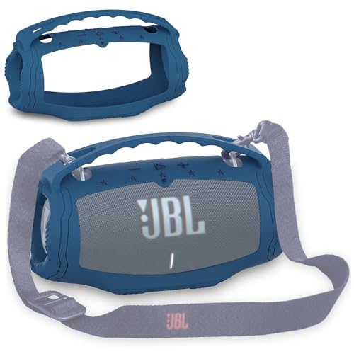BCWEGION Silikon Schutzhülle Griff für JBL Xtreme 4 Portable Bluetooth Lautsprecher, weiche Silikonhülle für JBL Xtreme 4 Portable Bluetooth Lautsprecher Zubehör (nur Fall) von BCWEGION