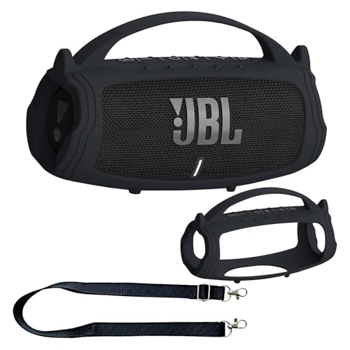 BCWEGION Silikon-Schutzhülle,Tragetasche für JBL Charge 4/Charge 5 tragbaren Bluetooth-Lautsprecher,Zubehörgehäuse für JBL Charge 5/Charge 4 Bluetooth-Lautsprecher,Nicht für die Charge 5 Wi-Fi-Version BCWEGION Silikon-Schutzhülle,Tragetasche für JBL Charge 4/Charge 5 tragbaren Bluetooth-Lautsprecher,Zubehörgehäuse für JBL Charge 5/Charge 4 Bluetooth-Lautsprecher,Nicht für die Charge 5 Wi-Fi-Version von BCWEGION
