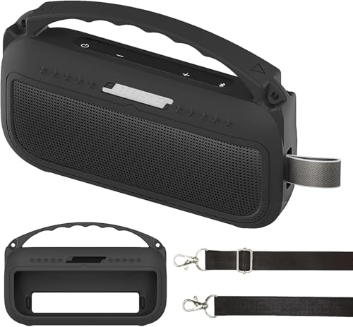 BCWEGION Silikonhülle Tragetasche Case für Bose SoundLink Flex 2.Gen Lautsprecher, tragbarem weich Silikon Schutzhülle mit Karabiner und Schultergurt (hülle für Gen1/2, Lautsprecher Nicht enthalten) BCWEGION Silikonhülle Tragetasche Case für Bose SoundLink Flex 2.Gen Lautsprecher, tragbarem weich Silikon Schutzhülle mit Karabiner und Schultergurt (hülle für Gen1/2, Lautsprecher Nicht enthalten) von BCWEGION