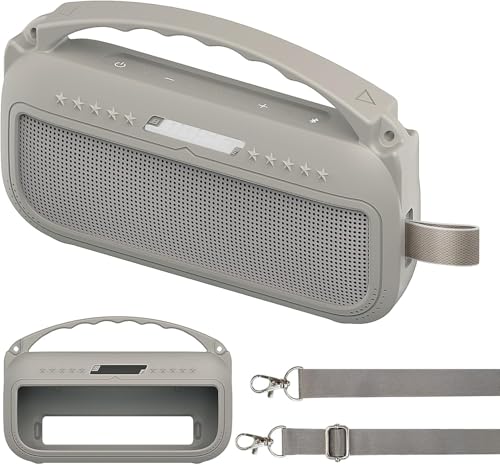 BCWEGION Silikonhülle Tragetasche Case für Bose SoundLink Flex 2.Gen Lautsprecher, tragbarem weich Silikon Schutzhülle mit Karabiner und Schultergurt (hülle für Gen1/2, Lautsprecher Nicht enthalten) BCWEGION Silikonhülle Tragetasche Case für Bose SoundLink Flex 2.Gen Lautsprecher, tragbarem weich Silikon Schutzhülle mit Karabiner und Schultergurt (hülle für Gen1/2, Lautsprecher Nicht enthalten) von BCWEGION