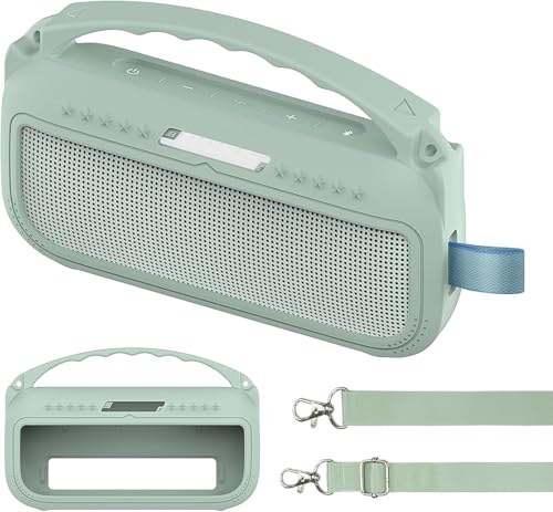 BCWEGION Silikonhülle Tragetasche Case für Bose SoundLink Flex 2.Gen Lautsprecher, tragbarem weich Silikon Schutzhülle mit Karabiner und Schultergurt (hülle für Gen1/2, Lautsprecher Nicht enthalten) BCWEGION Silikonhülle Tragetasche Case für Bose SoundLink Flex 2.Gen Lautsprecher, tragbarem weich Silikon Schutzhülle mit Karabiner und Schultergurt (hülle für Gen1/2, Lautsprecher Nicht enthalten) von BCWEGION