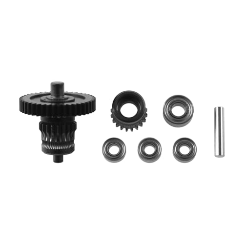 BCZAMD 3D Drucker Upgrade Zubehör Spritte Extruder Gear Kits: Nanobeschichtung Abrasiver Stahl CNC Skelettiertes POM - Einteiliges Wellendesign Doppelkugellager Getriebe für Ender 3 S1 CR10 smart Pro von BCZAMD