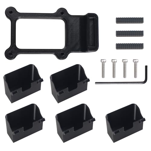 BCZAMD 3D Drucker Zubehör Prusa XL Upgrade Auto Nozzle Kits: Hotbed Mounted Cleaning Wiper Tool - Entfernen Düsen Filament Build Up Nicht für MK3 MK3S+ MK4 von BCZAMD